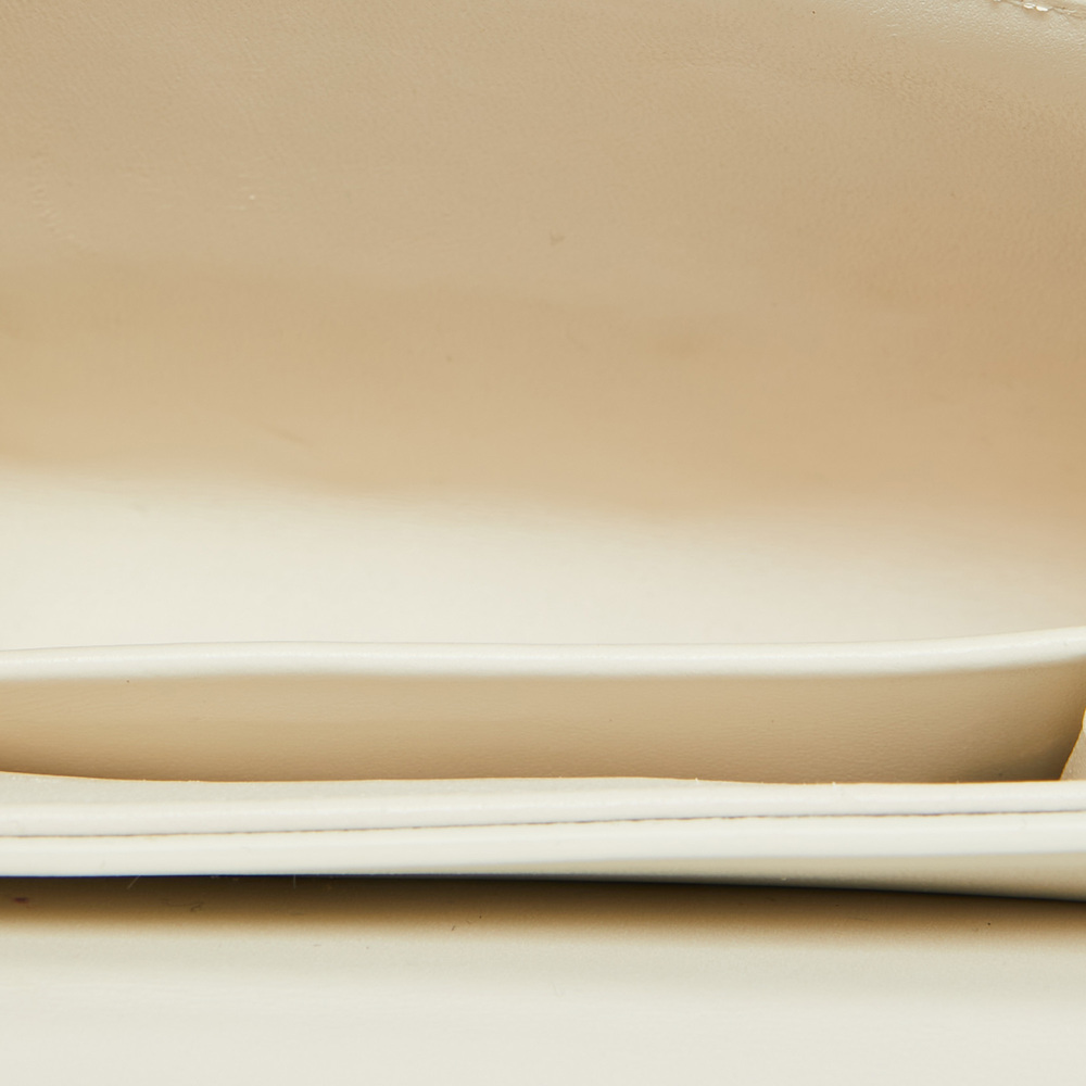 DIOR Off White Leather 30 Montaigne Box Bag - Picture 8 of 8